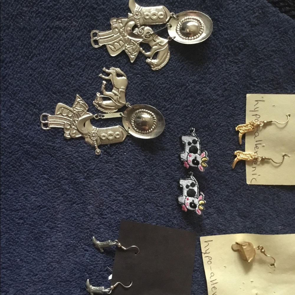 Cowboy or Cowgirl Earrings Collection